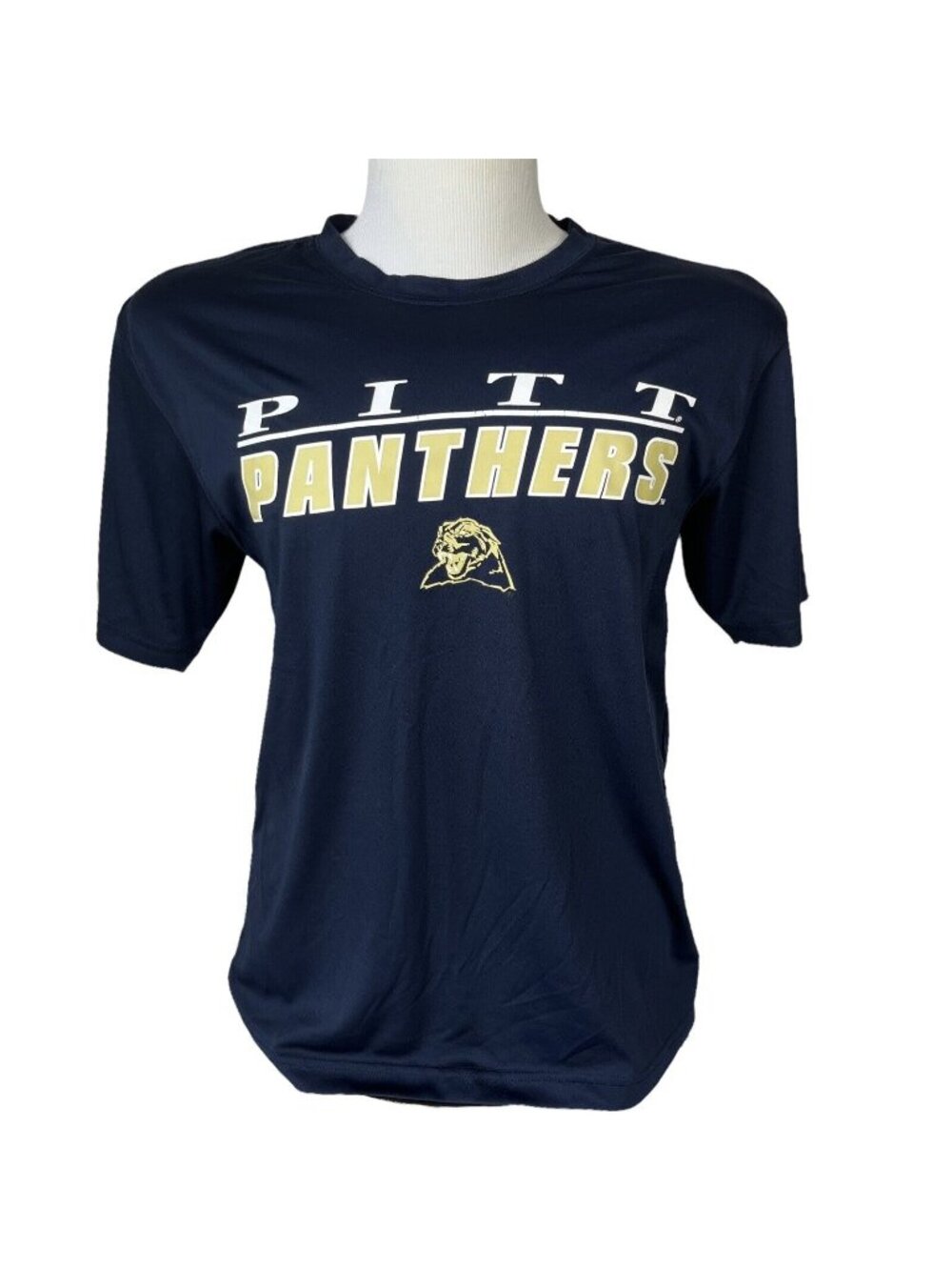 Colosseum Athletics Pitt Panthers Tshirt Mens Medium Blue NCAA Football